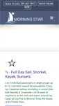 Mobile Screenshot of morningstarcharters.com